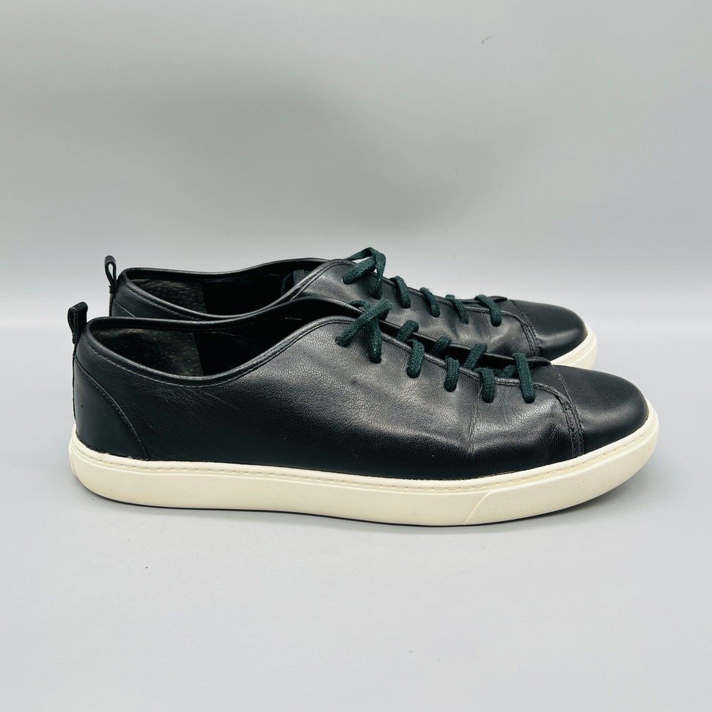 Cole Haan Shoes Womens 9 Black Leather Grand Crosscourt Low Top Casual Sneakers
